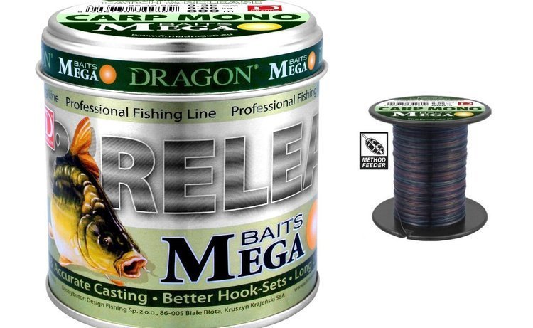 

Żyłka Karpiowa Baits Carp Mono 600m 0,30mm