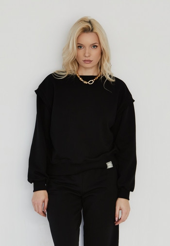 Tepláková Mikina s Pagony Detroit M/L Mefemi