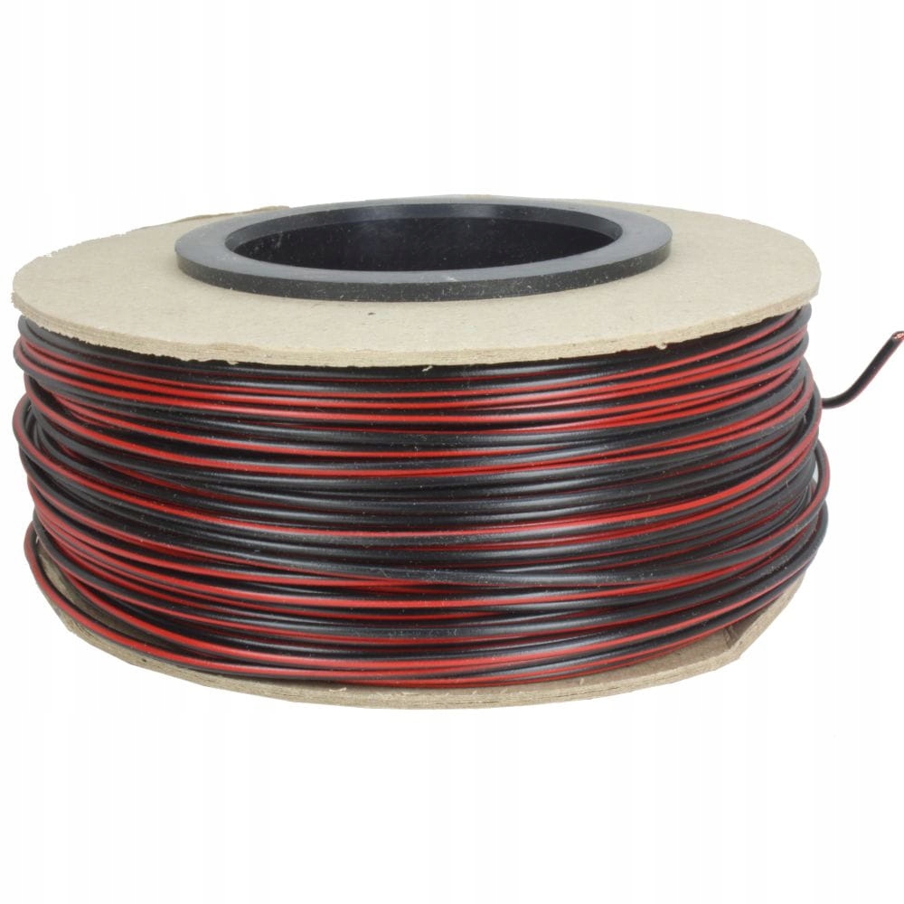 Kábel Flry-b 1,5 mm² čierno-červený 100 m