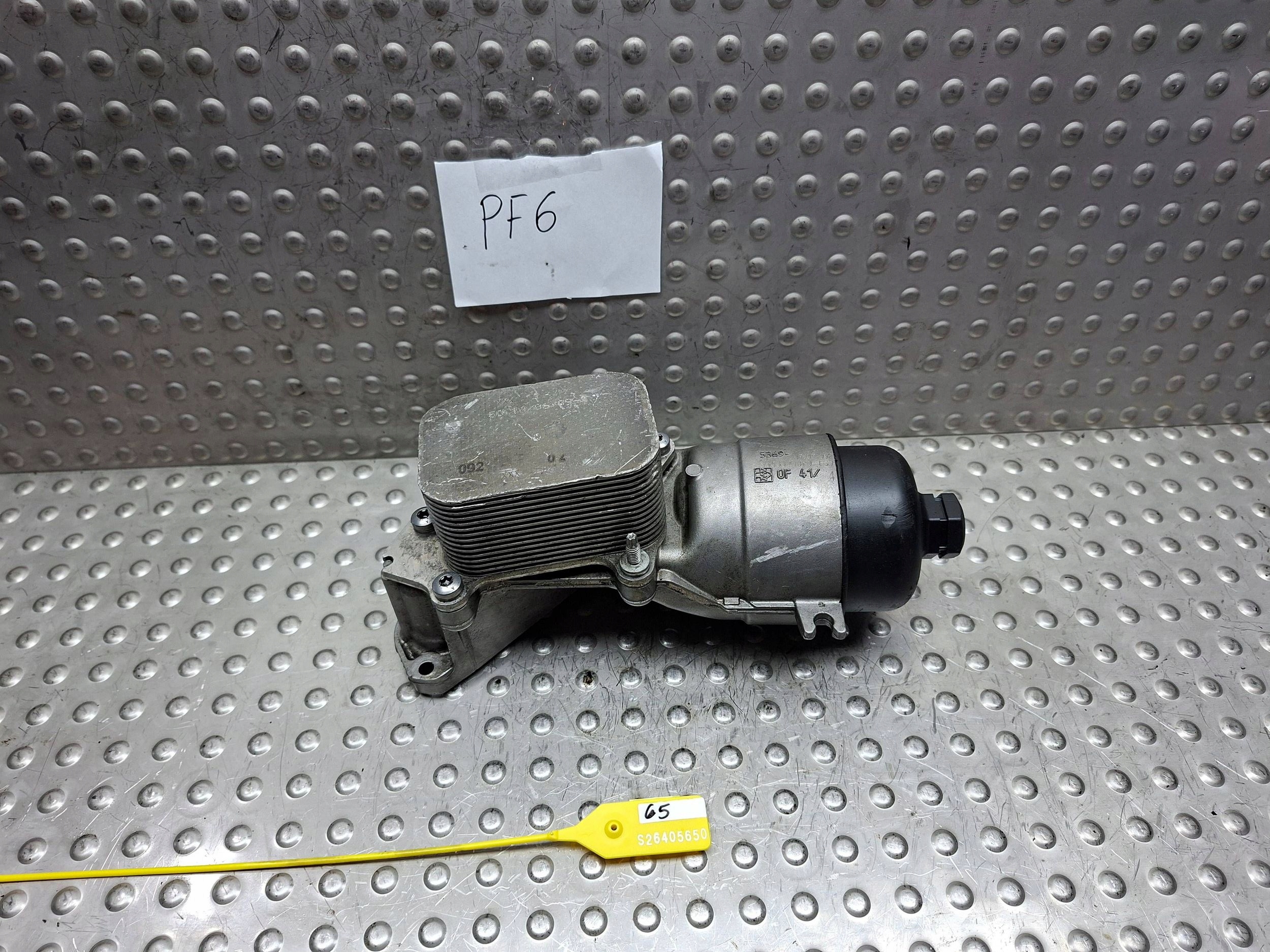 Ölfiltergehäuse MAZDA 3 BL 09- 1.6 CITD 9656970080