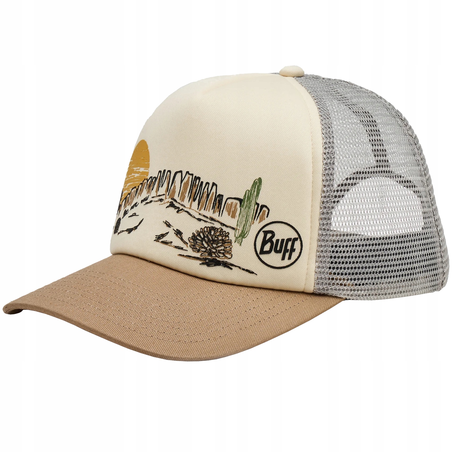 Buff Trucker Cap [L/XL] Čepice Unisex s kšiltem Polyester Vícebarevná