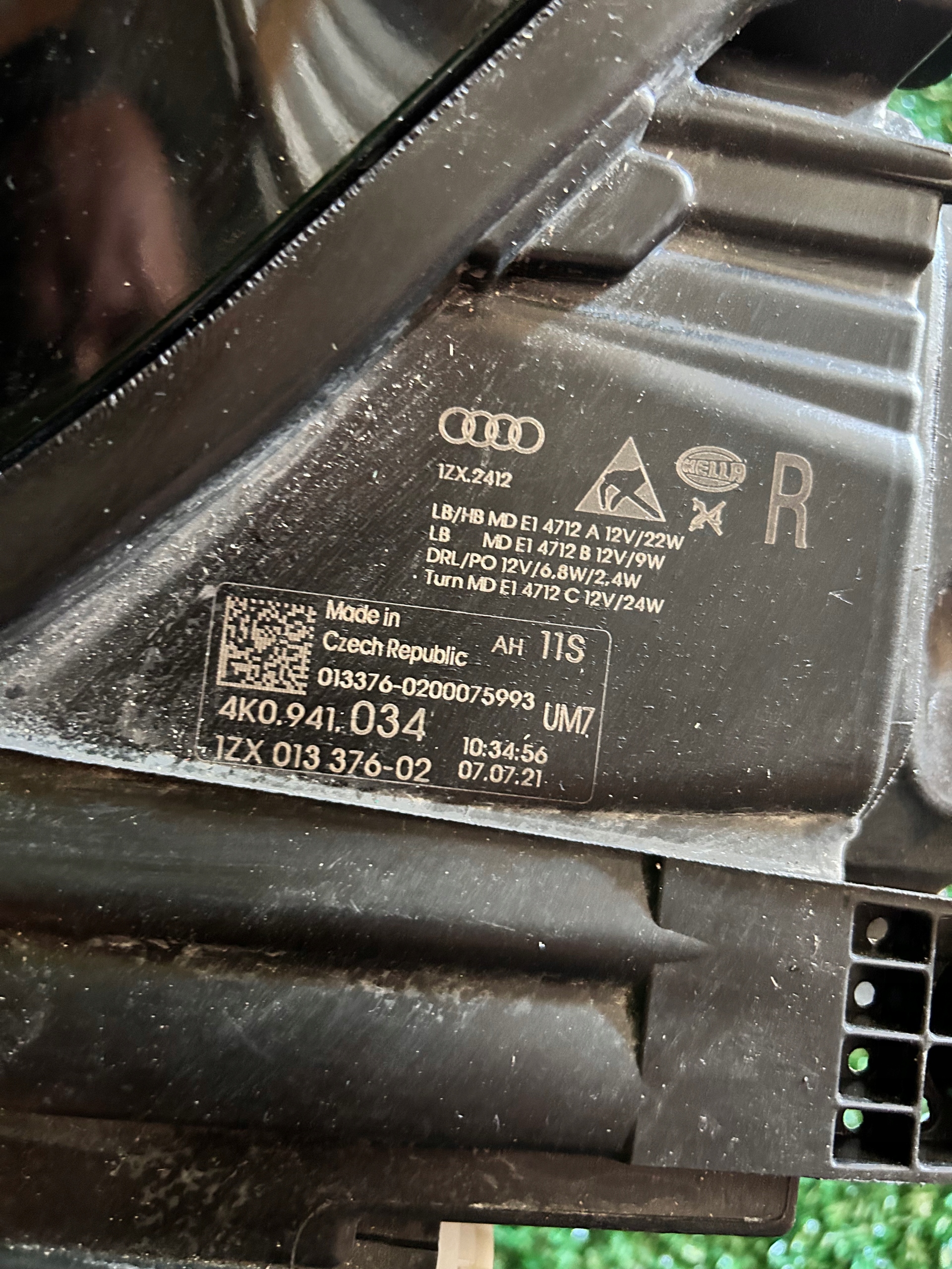 REFLEKTOR rechts AUDI A6 C8 FULL LED