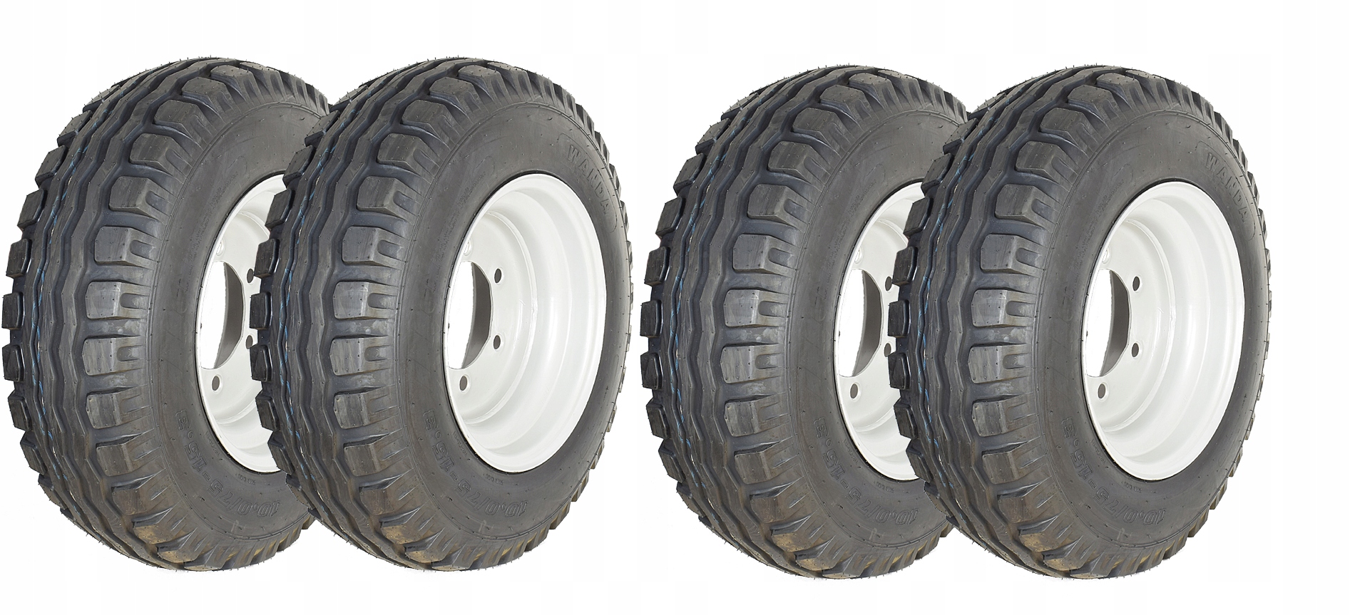 4X 10.0 / 75-15.3 целые колеса сильный полный комплект