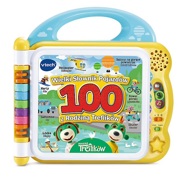 VTECH Słownik Rodziny Treflików Pojazdy