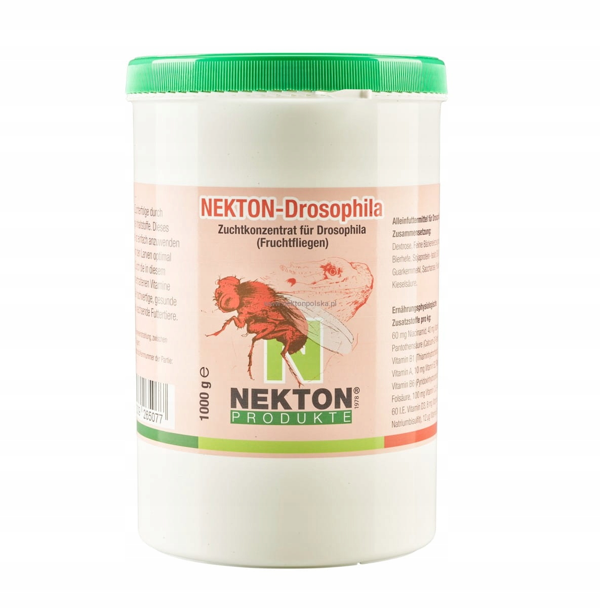 Nekton Drosophila 1000 g živná směs pro ovocné mušle koncentrát