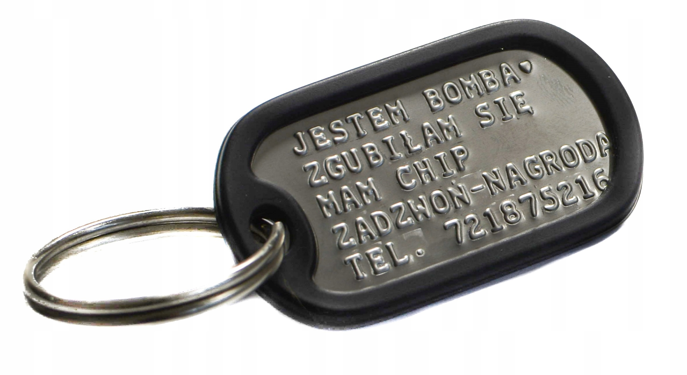 

Identyfikator Adresówka Dla Psa Nieśmiertelnik