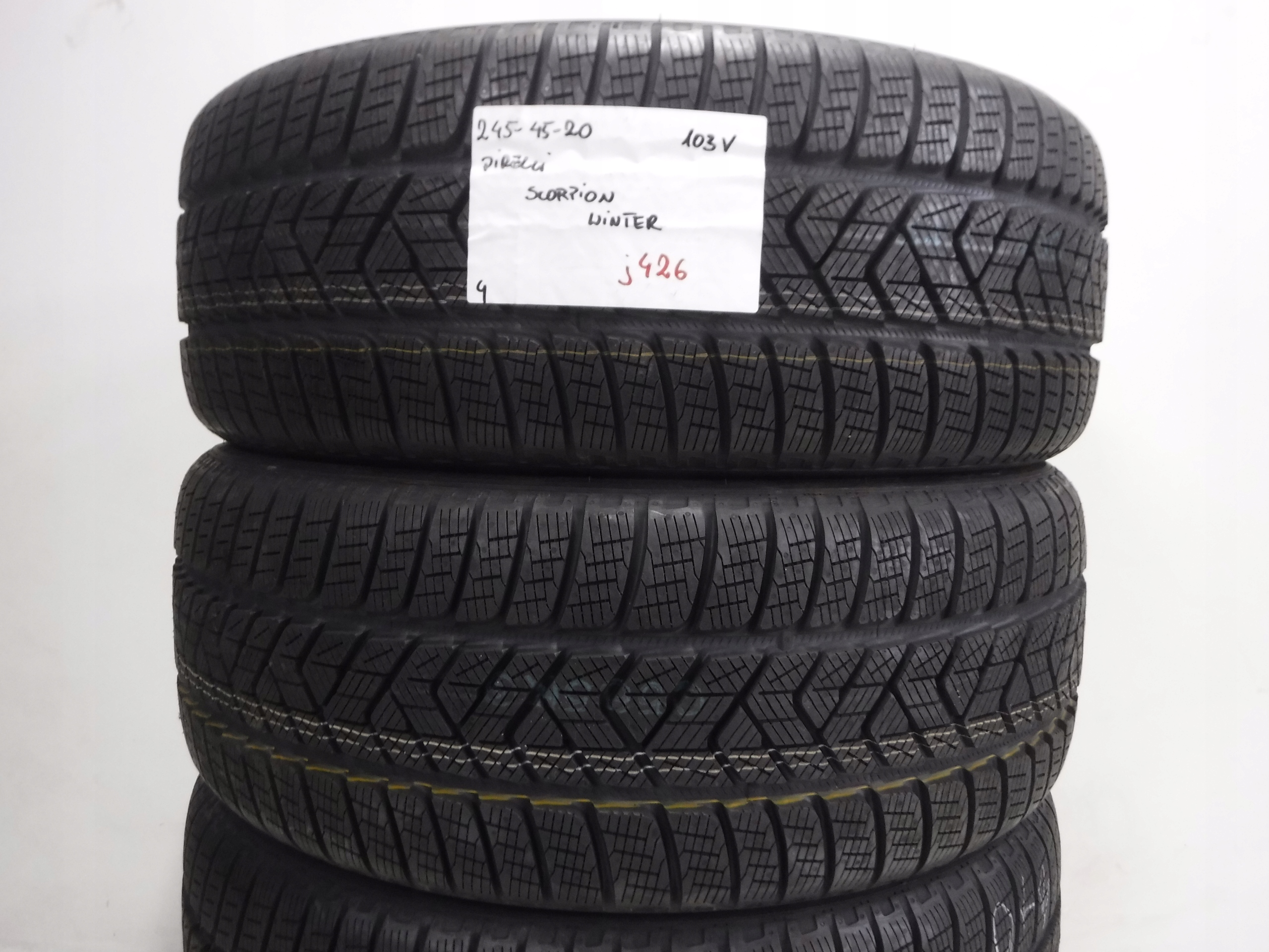 OPONY ZIMOWE PIRELLI SCORPION 245/45/20 103V 2308800 za 2000 zł z LUBIN
