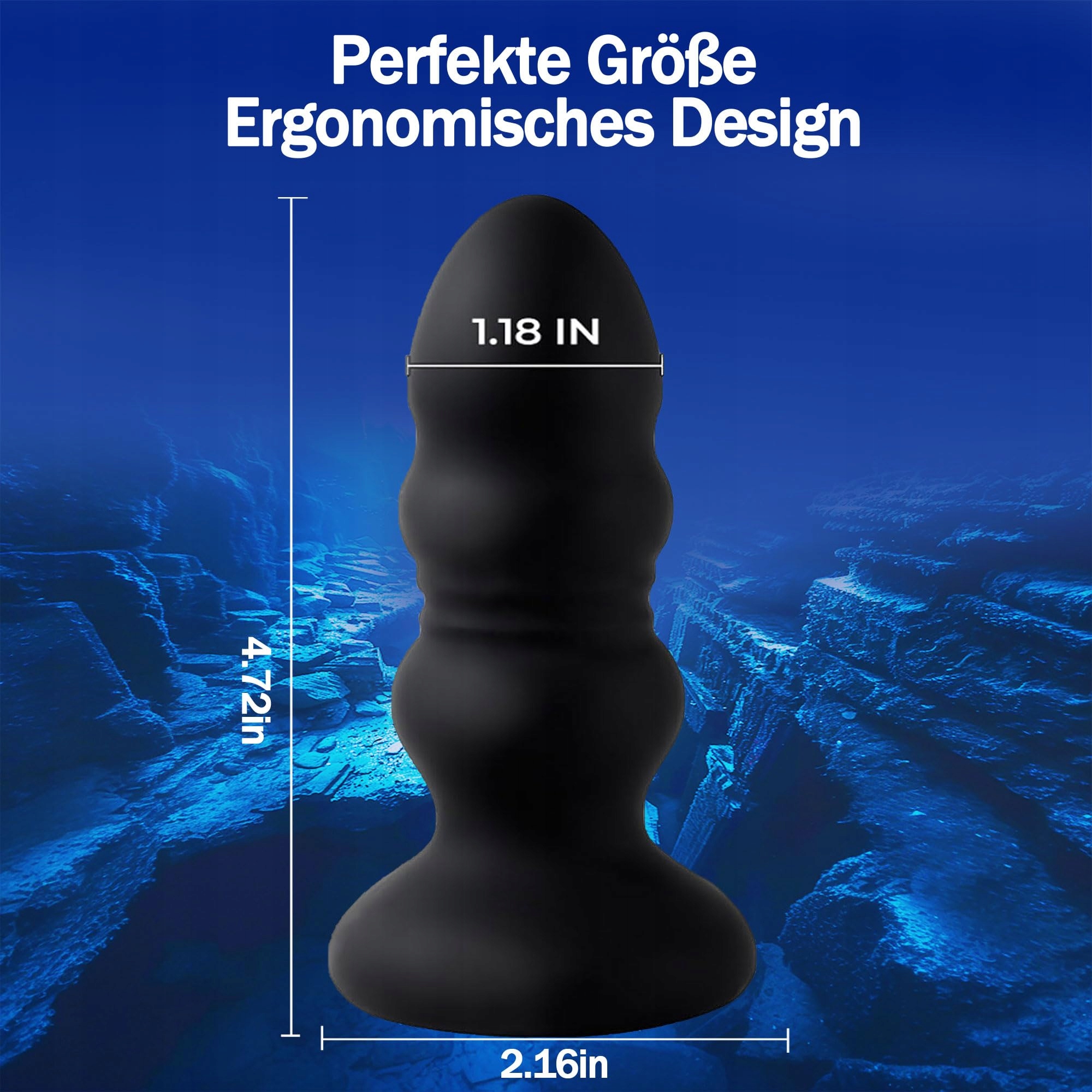 PINTLE Wibratory Analne Zestaw Dla Mężczyzn 9 Trybów Zdalne Sterowanie — miniatura 7
