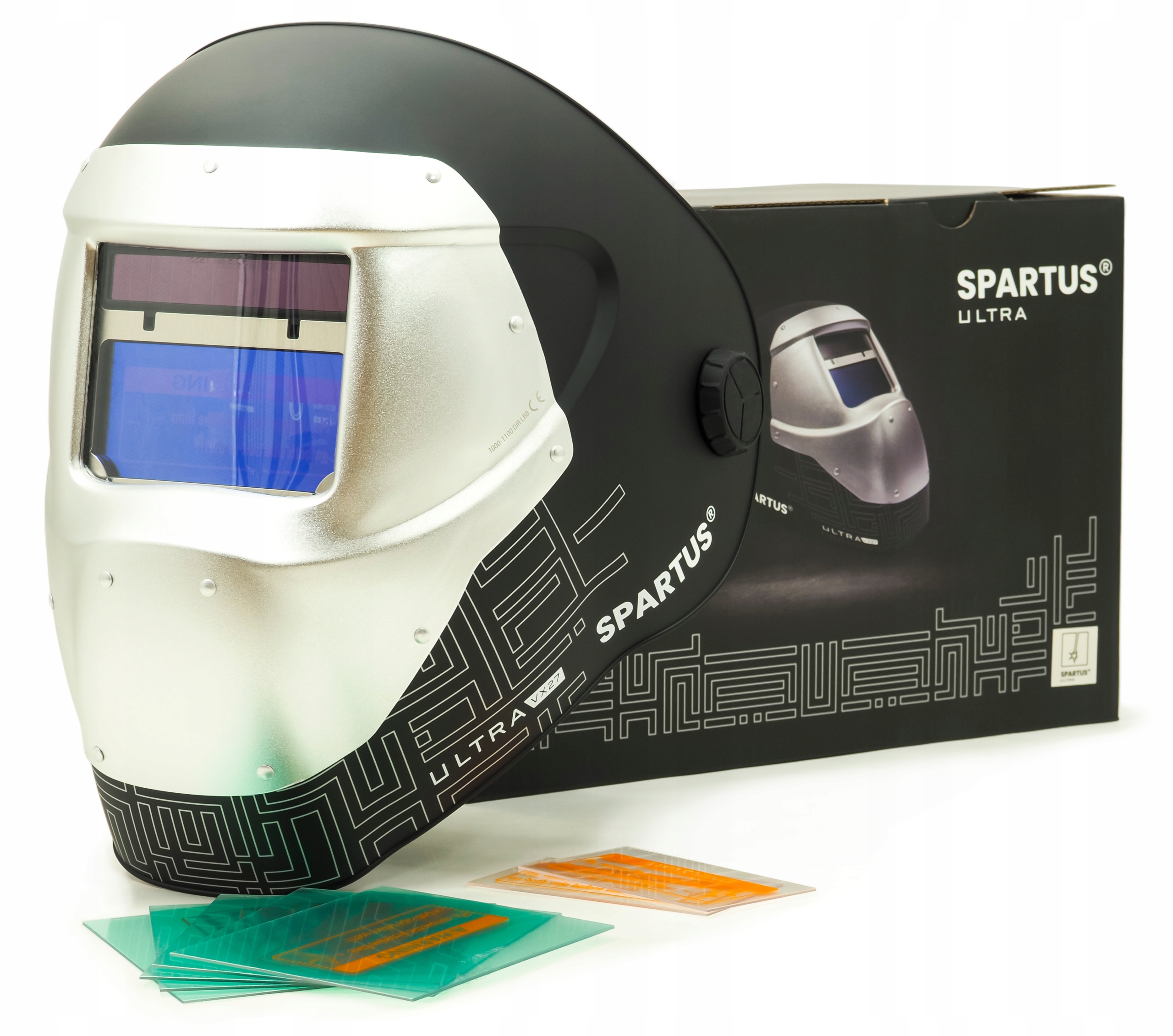 Přilba Spartus Ultra VX27 Pro Laserové Svařování, Automatická Ochranná