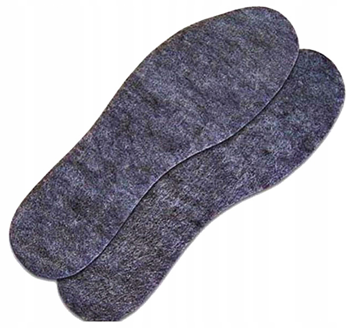 

Wkładki Do Butów Filcowe 5mm Buty męskie rozm. 46