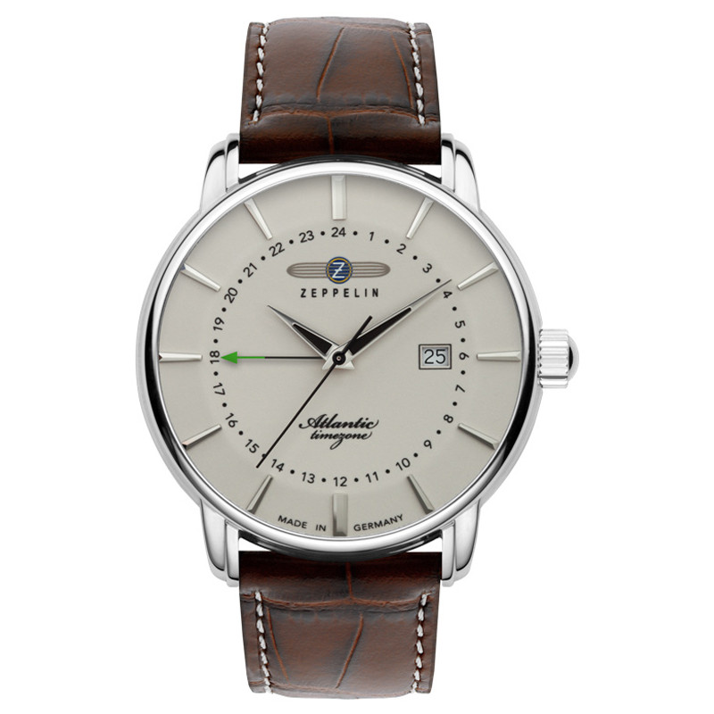 Pánské Hodinky Zeppelin 8442-5 hnědé