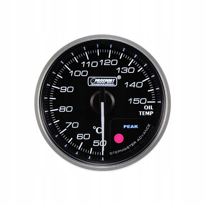 WSKAŹNIK PROSPORT PREMIUM TEMPERATURA OLEJU 52MM AMBER Producent części Inny