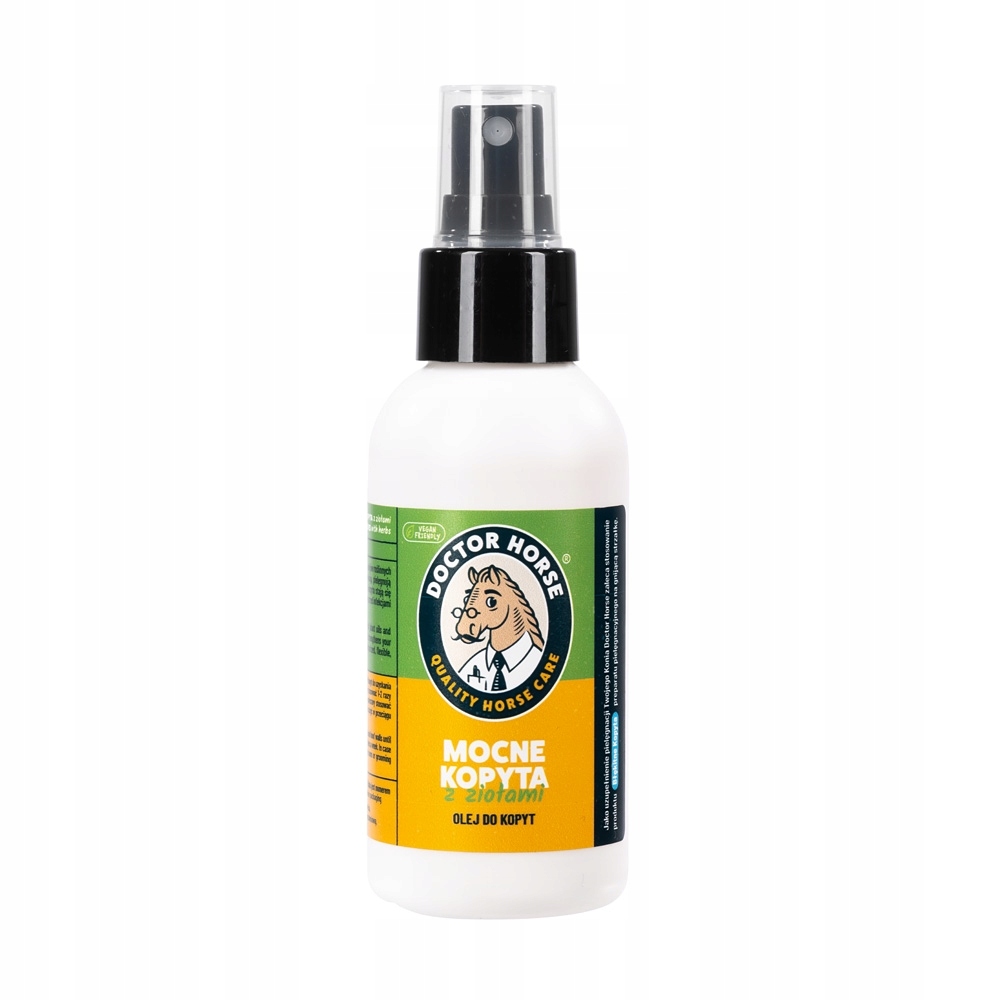 Doctor Horse, Mocne kopyta Ziołowe Spray, Olej do kopyt 100ml