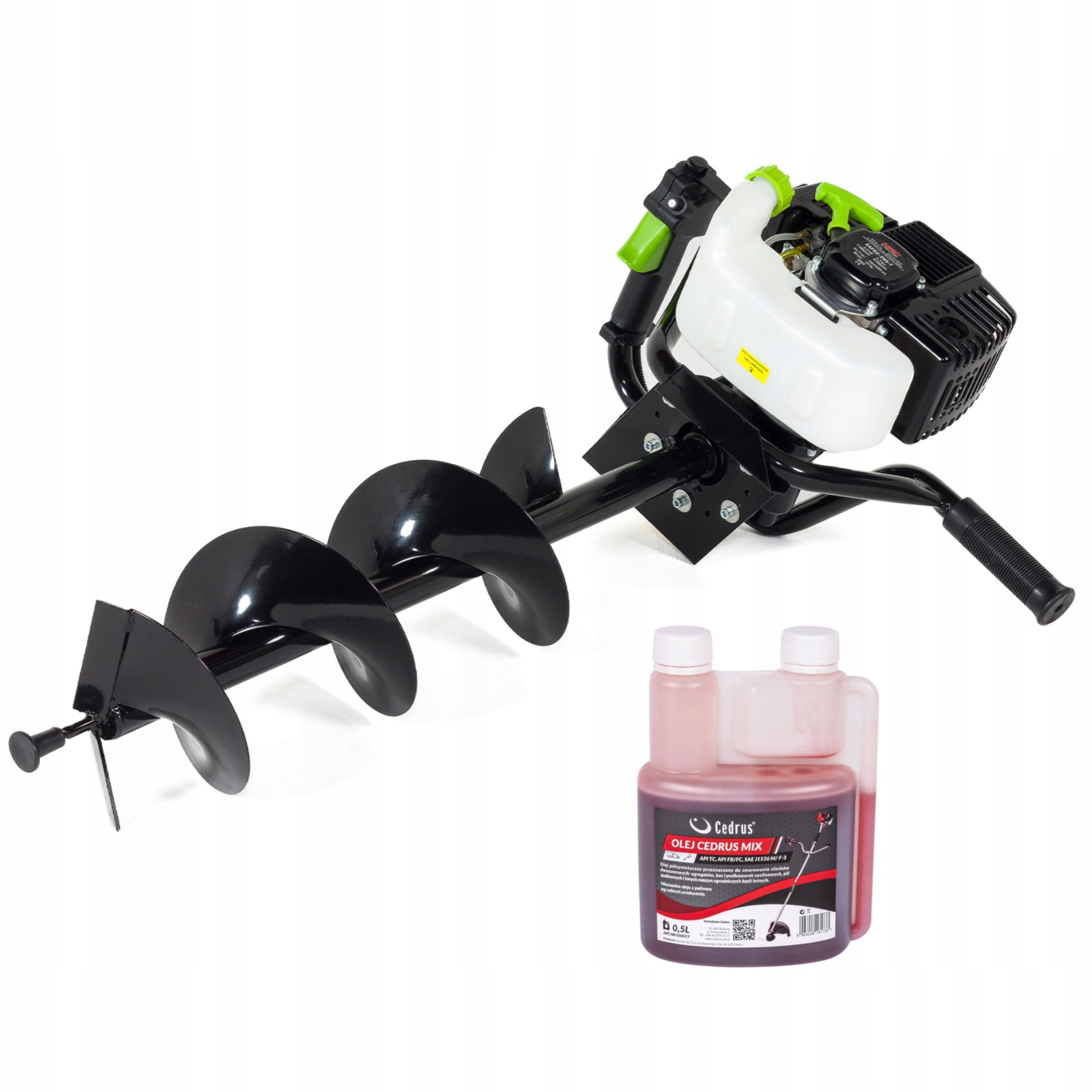Wiertnica Spalinowa Nac EAP52-295-T Z 3 Wietrłami 2,2 kW 80CM Olej MIX