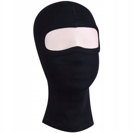 Kominiarka Czarna Bsh Adventure M007 Uniwersalna Oddychająca Zimowa Z Maską