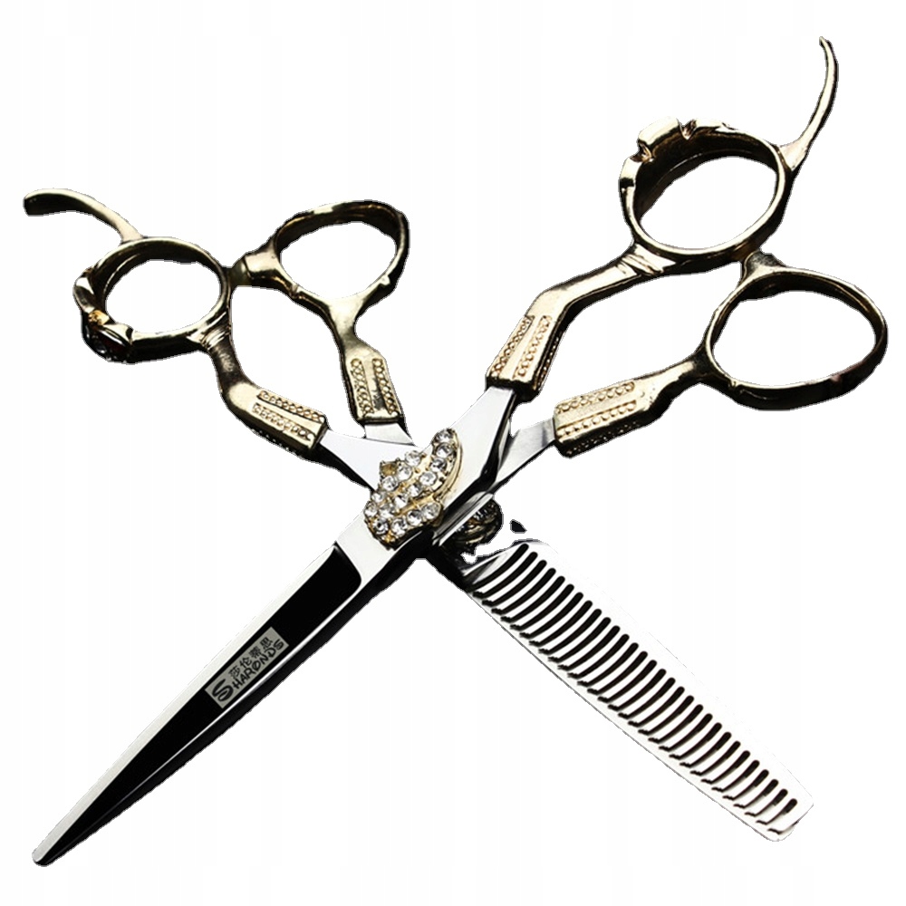 Japonská Ocel Kadeřnické nůžky 6" Degážovky 6"