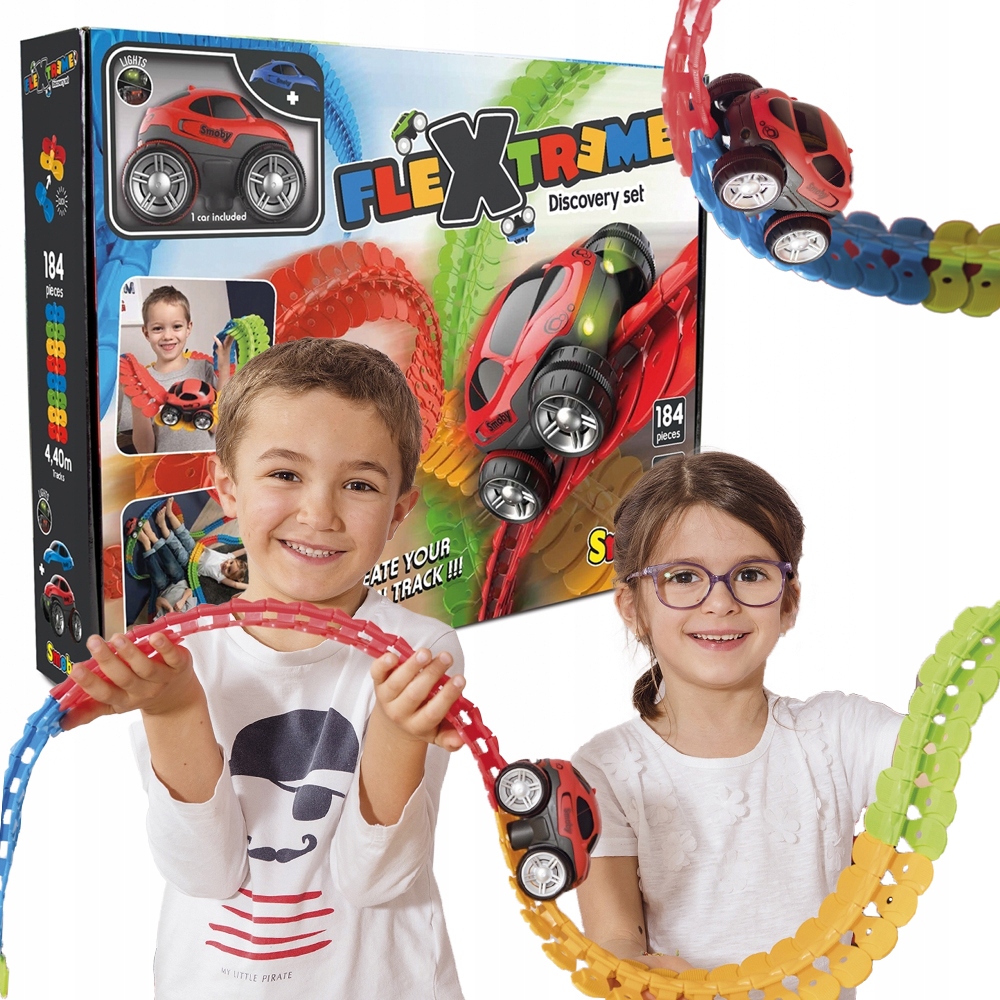 

Flextreme Tor Samochodowy Autko Zestaw Startowy