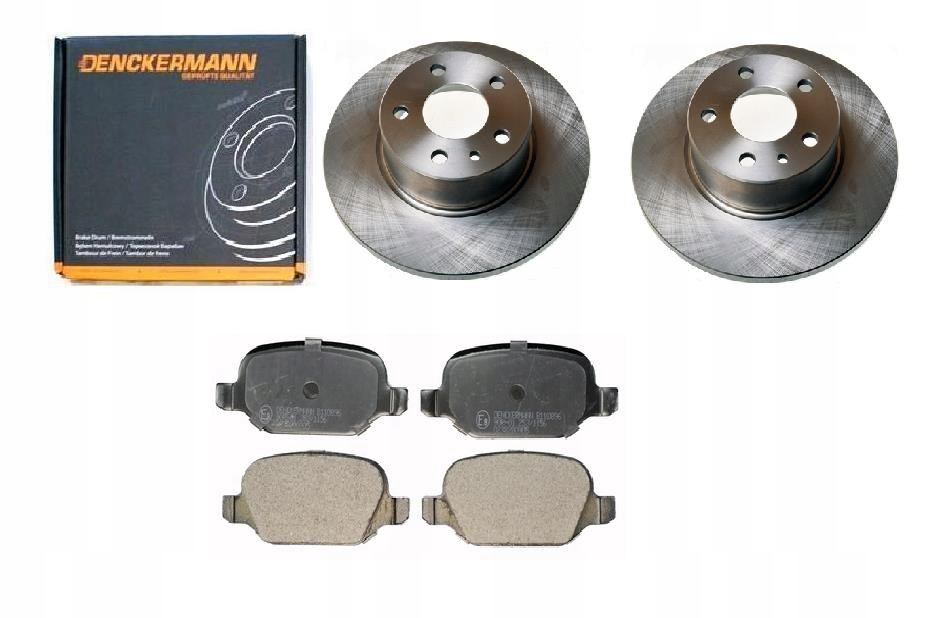 Kotouče Brzdové Alfa Romeo 147 156 Zadní 251 MM