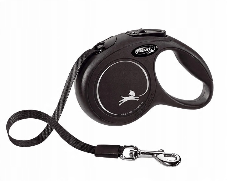

Smycz Flexi New Classic L Taśma 5m 50kg Czarna