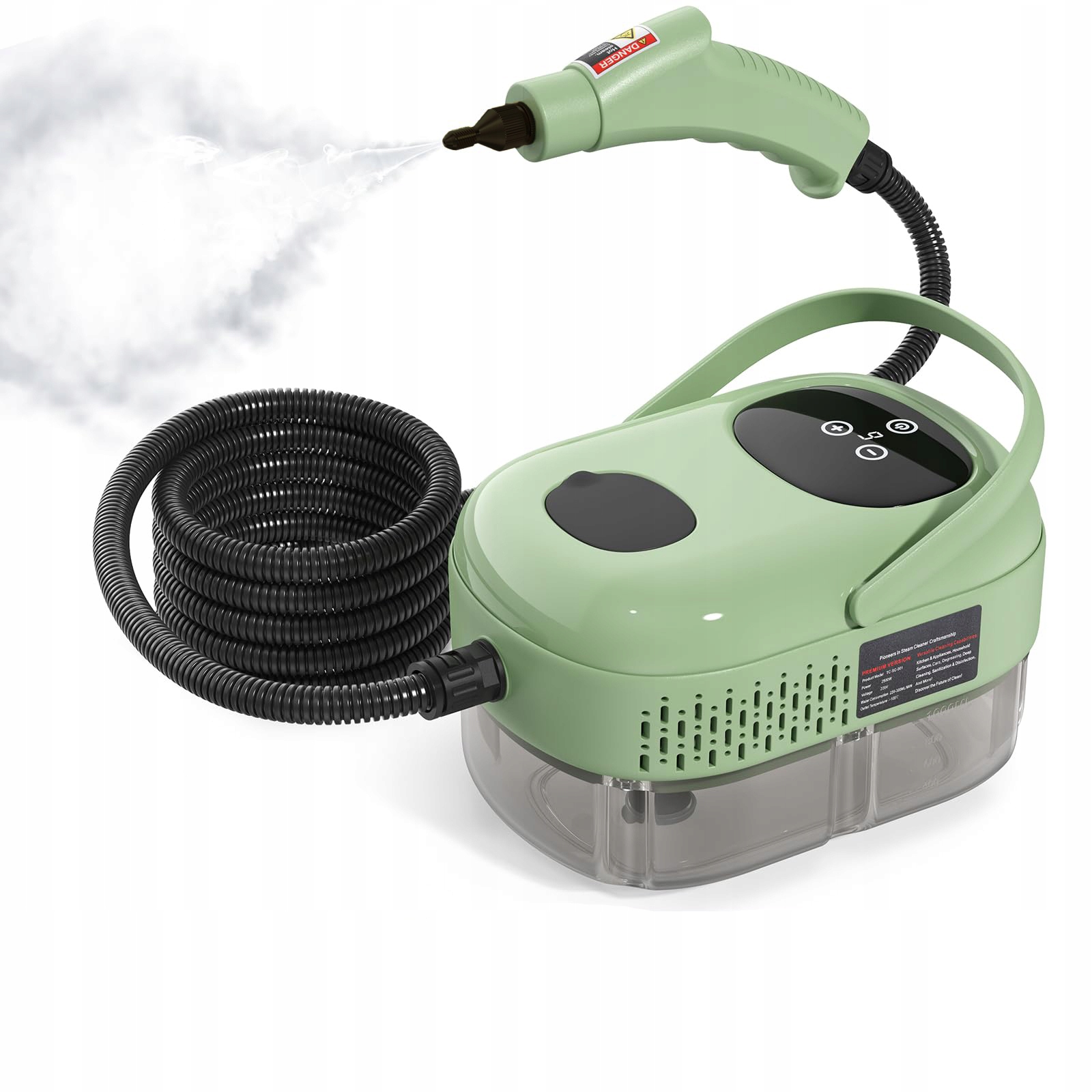 Myjka Parowa 1500W 3.0BAR Myjka Odkurzacz Parowy Ręczna Myjka Parowa 1100ml