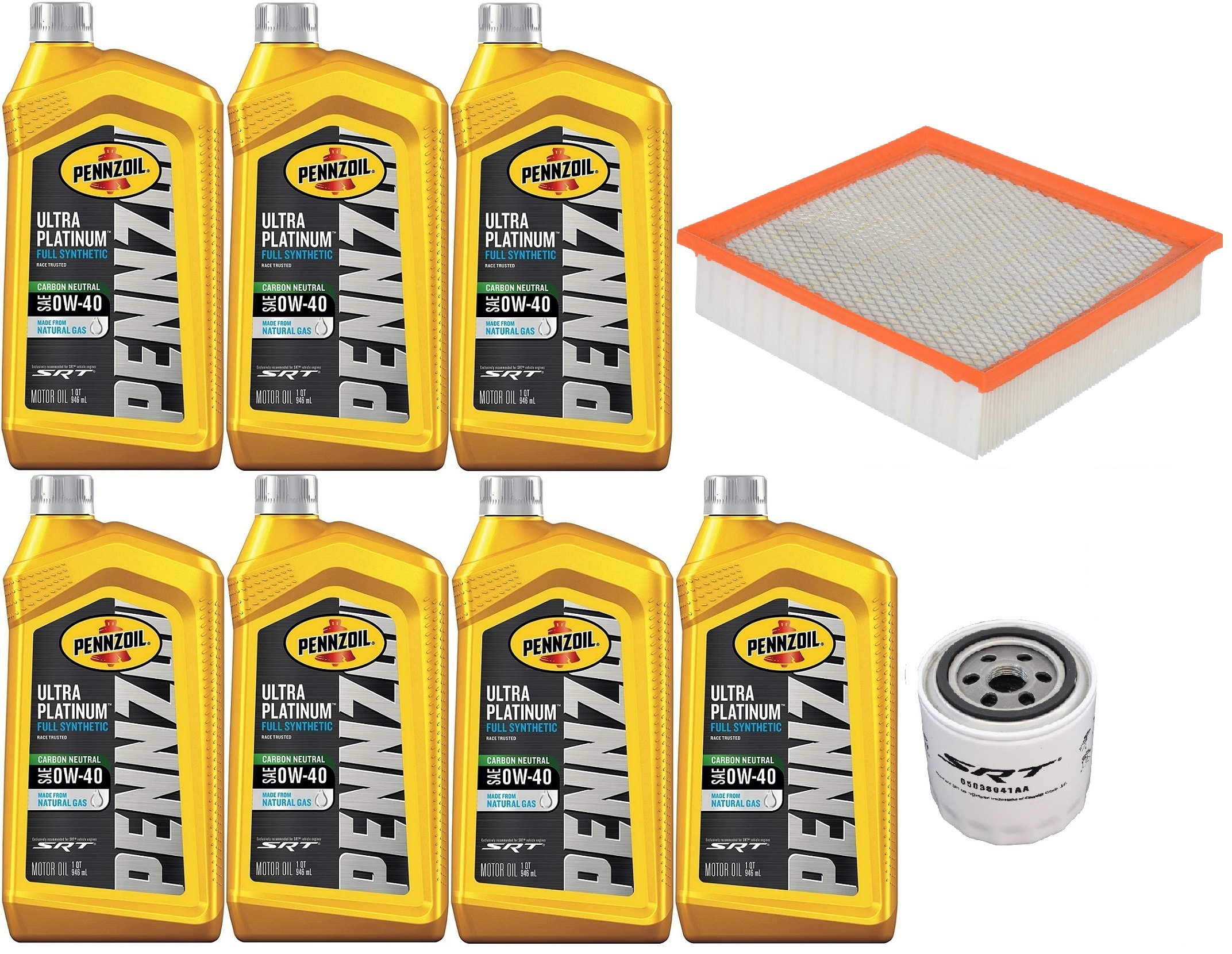 PENNZOIL 0W40 + FILTRY GRAND CHEROKEE 6.4SRT 12-20