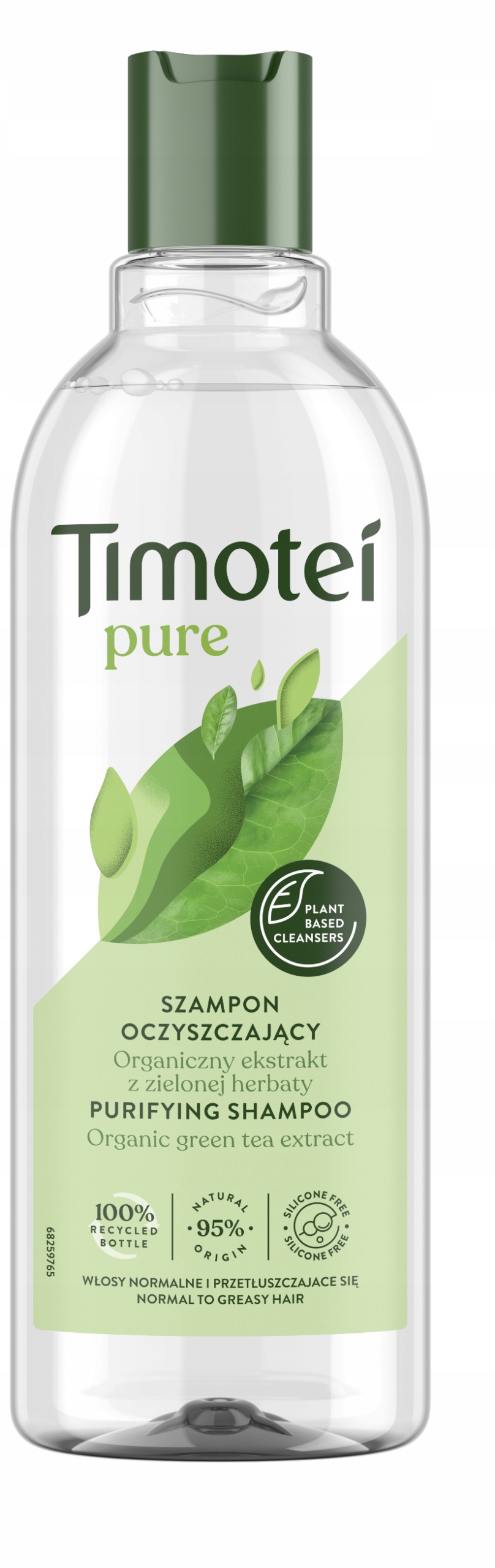 Timotei Szampon Oczyszczający Pure Green Tea 400ml