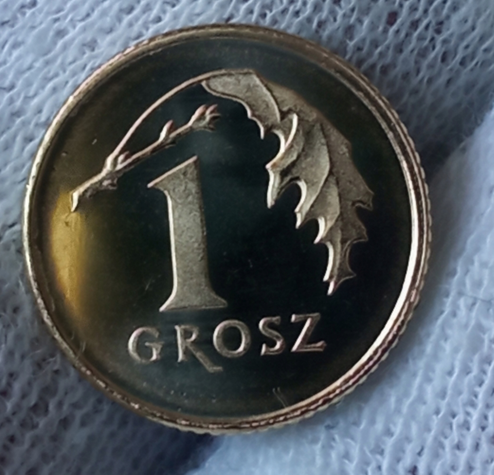 1 GROSZ 2023 MENNICZE ŚWIEŻY STEMPEL 13602543315 - Allegro.pl