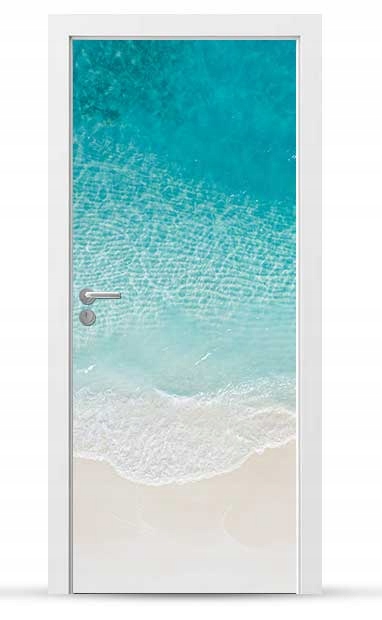 Okleina nálepka na vnější dveře Nábytková samolepicí Snadné Lepení