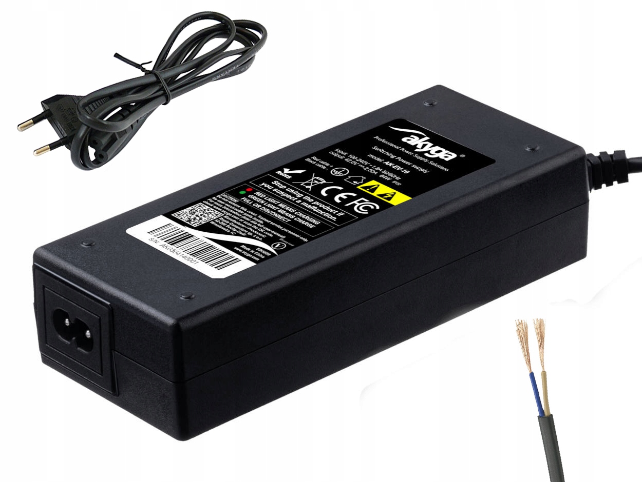 Ładowarka Pojazdów Elektrycznych 42V 2A Pod Lut