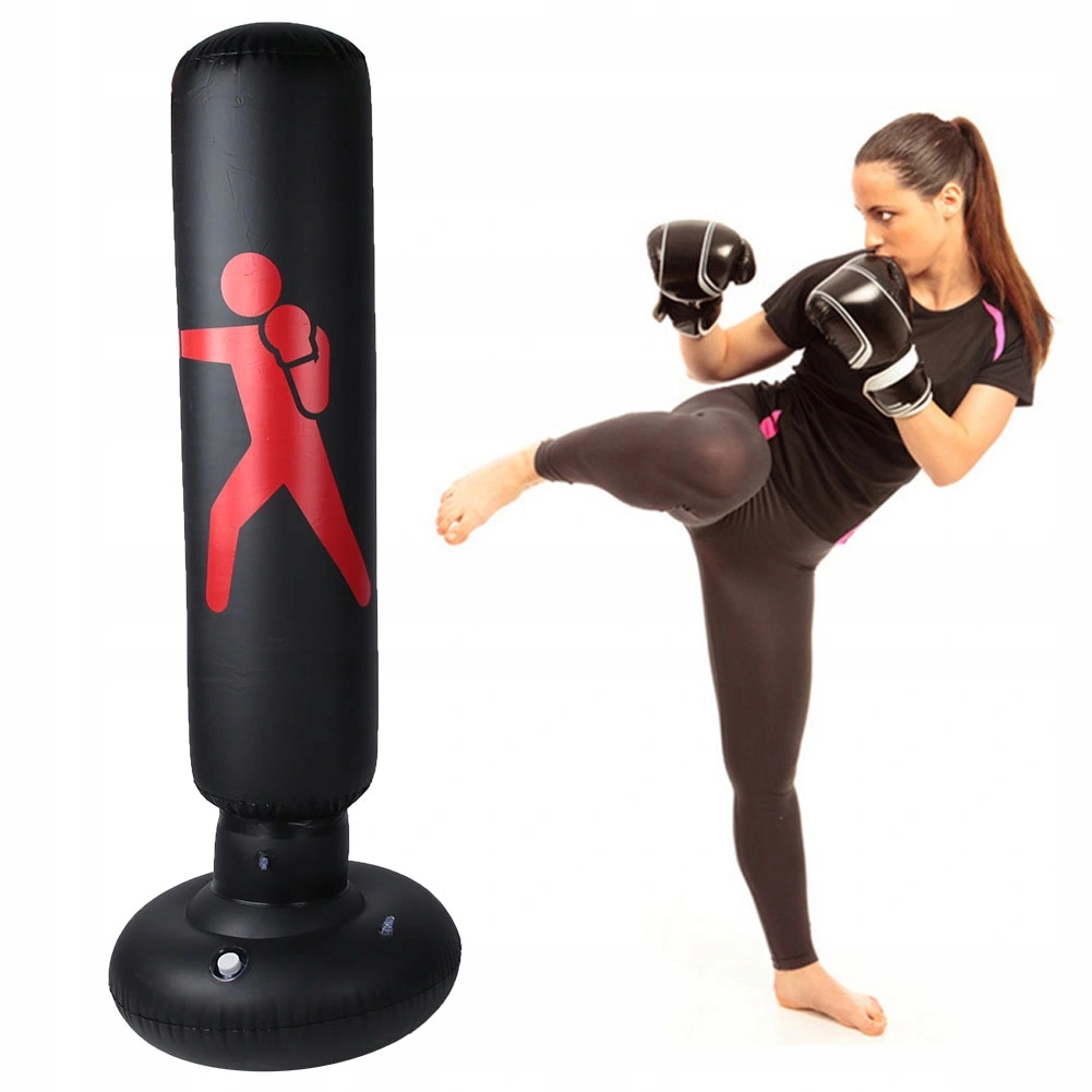 Worek Treningowy Nadmuchiwana Gruszka Bokserska Stojąca 160CM