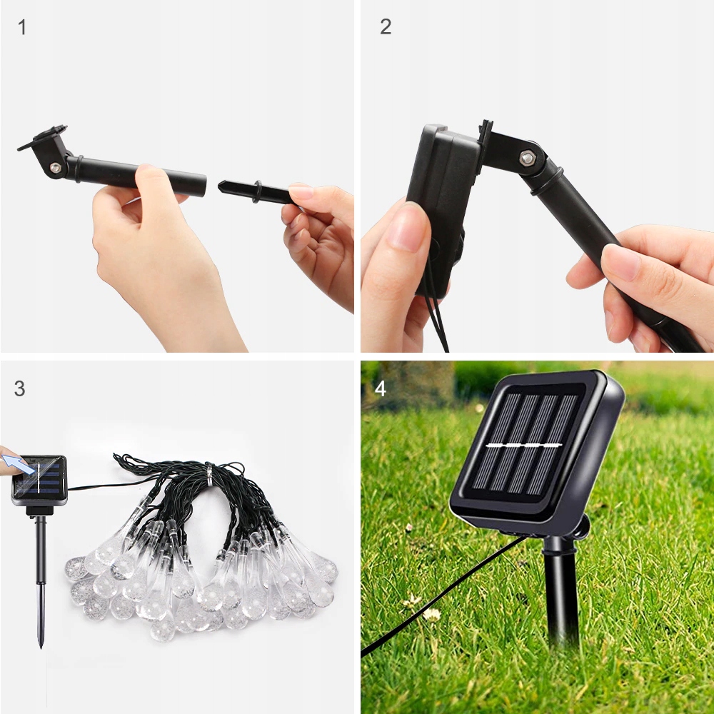 GIRLANDA SOLARNA LAMPKI OGRODOWE 20x LED XL SOPLE EAN (GTIN) 5900010000241