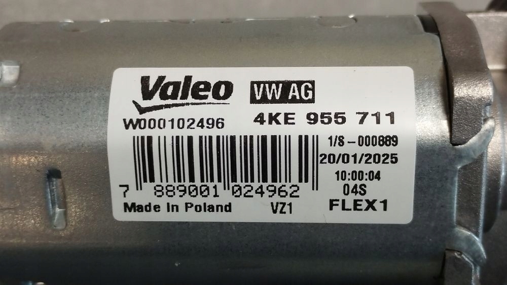 Audi A5 B10 motorić brisača stražnje 4KE955711