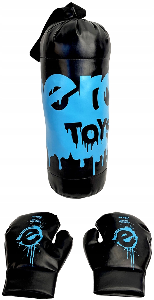 BOKSERSKI ZESTAW RĘKAWICE + WOREK BOKS DLA DZIECI