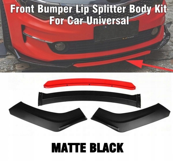 Dokladka przedniego zderzaka uniwersal splitter 10 Manufacturer catalog number 023445