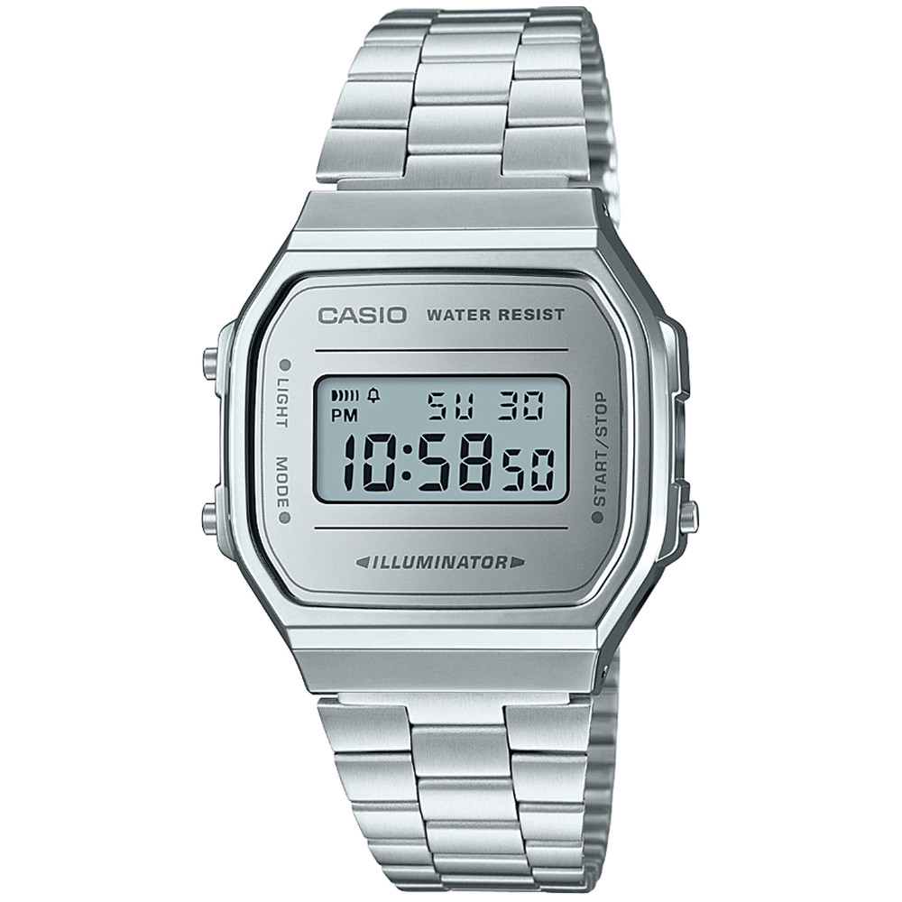Hodinky Casio Vintage A168WEM-7EF stříbrné