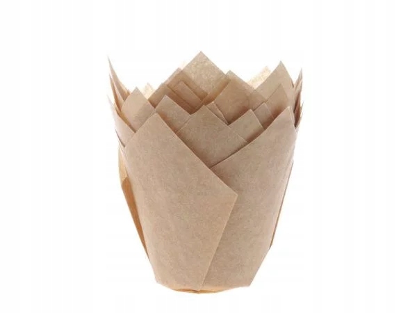 

Papilotki tulipany Beżowe 180 szt Kraft Eko