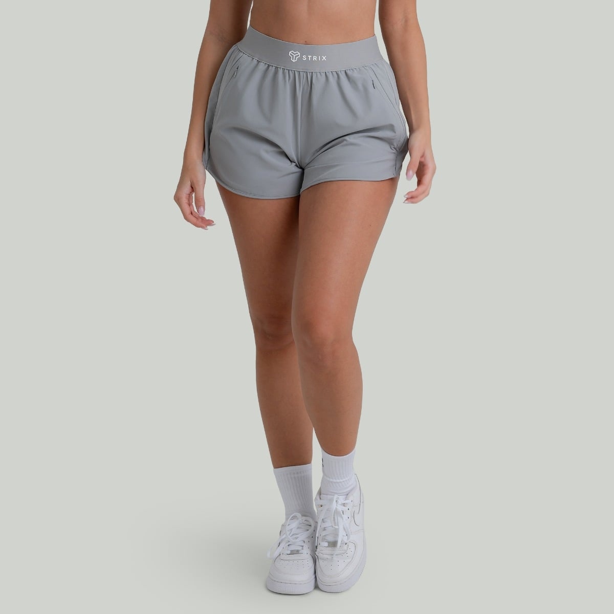 GymBeam Damskie spodenki Zoa Smoke Xs