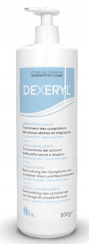 Dexeryl Emolient krem do ciała do skóry suchej atopowej 500 ml