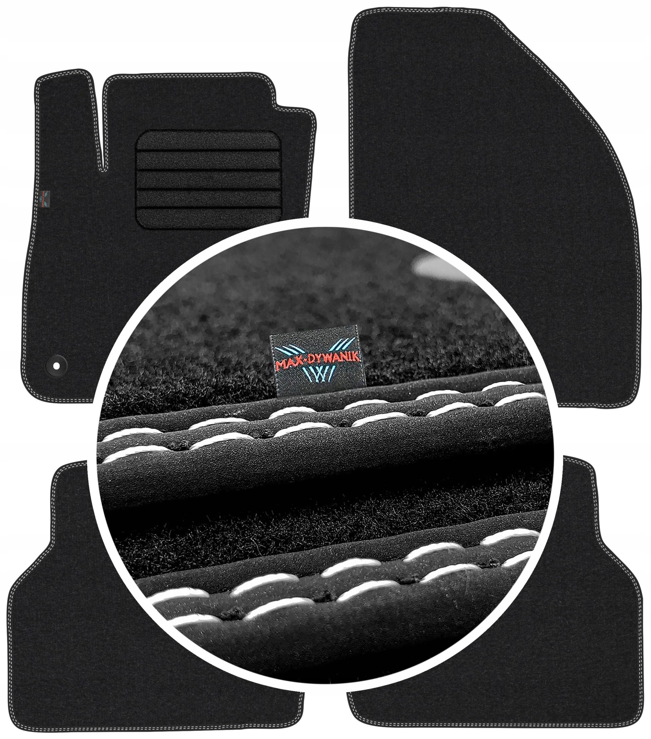 Ford Focus II Fl 2007-2011 Velurové autokoberce