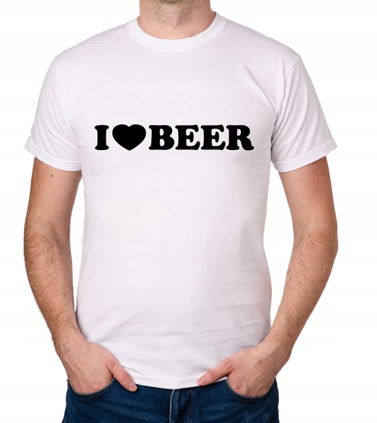 

koszulka I Love Beer prezent