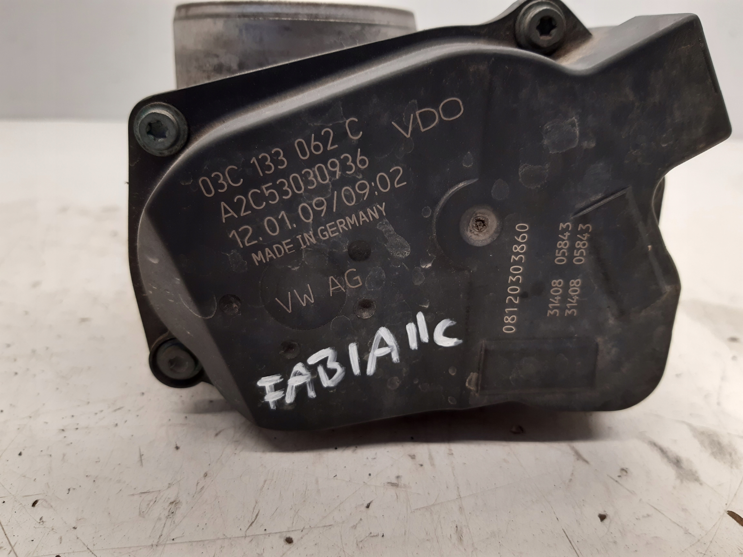 Valvola a farfalla 03C133062C Skoda Fabia II Kombi