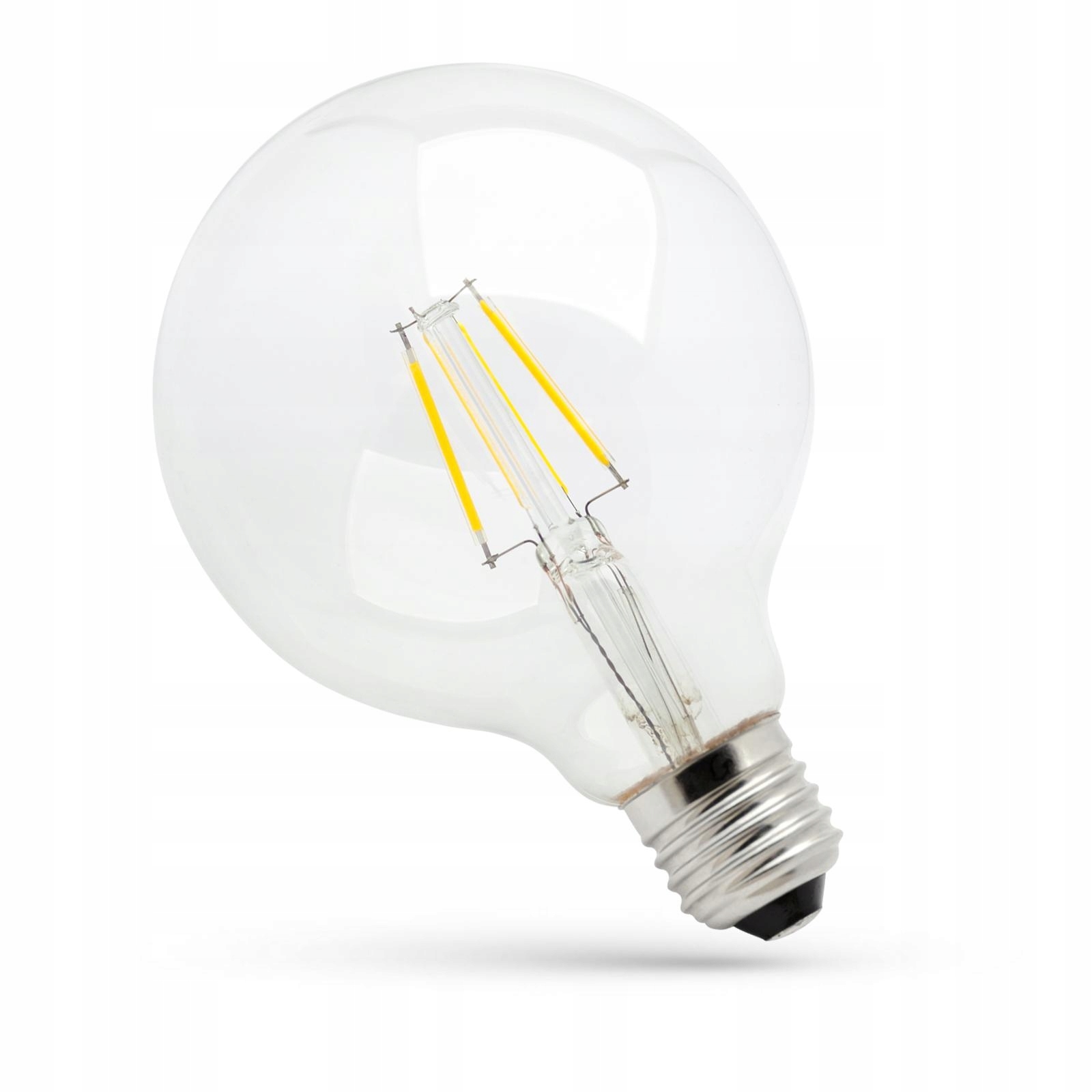

Żarówka Led Glob G95 Cog E-27 4W Ciepła Clear