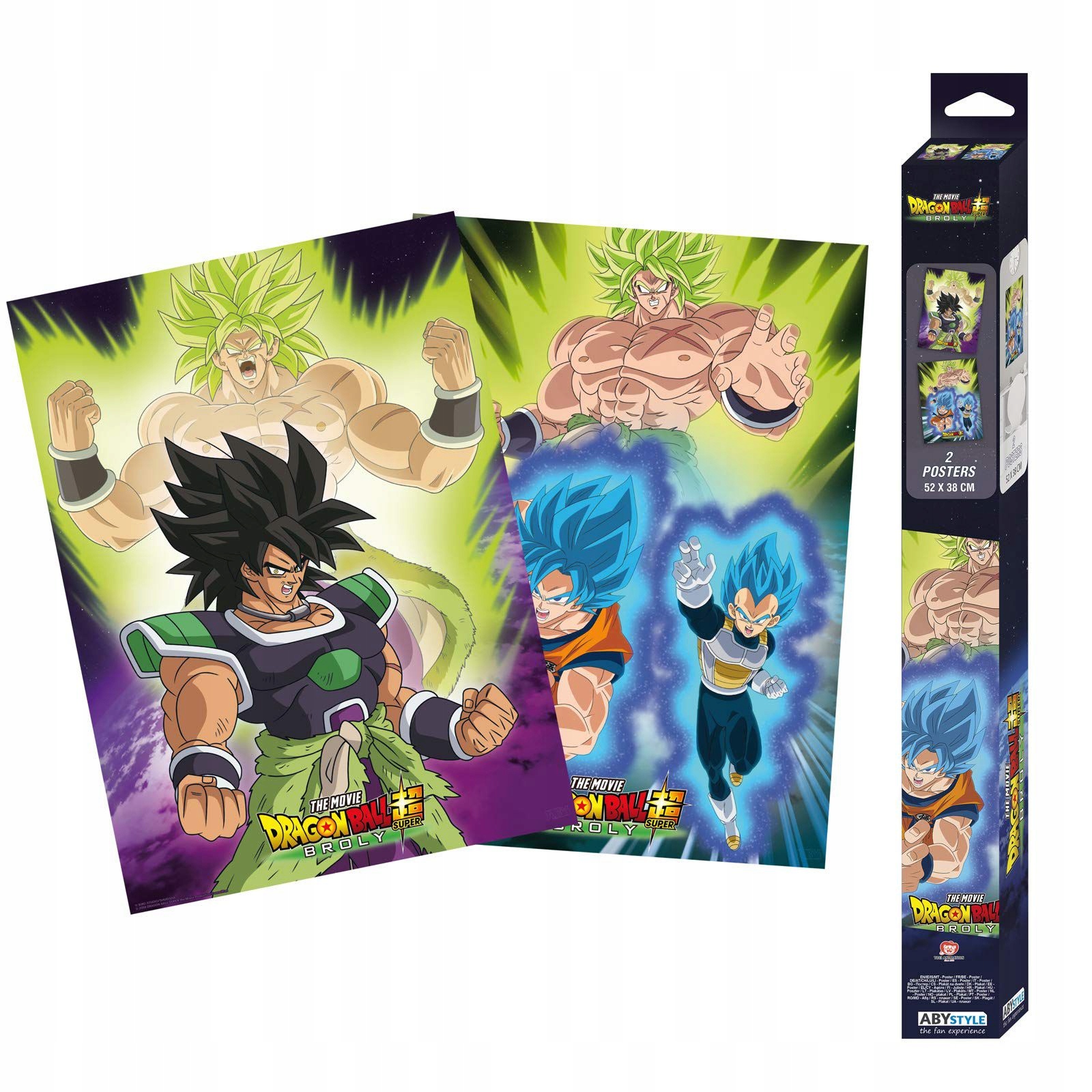 Dragon Ball Broly Set 2 Chibi Posters Broly (5