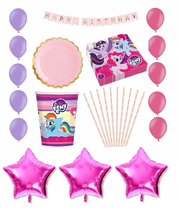 

Zestaw urodzinowy My Little Pony