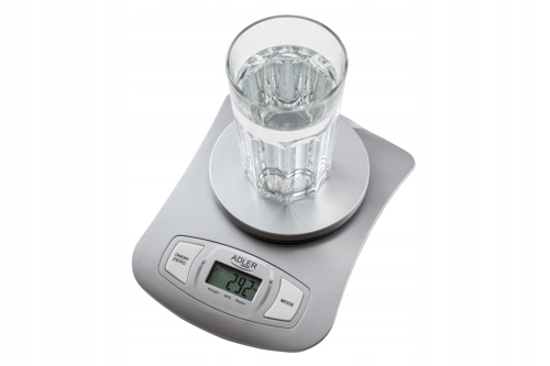 Ad 3137 stříbrná Kuchyňská váha s mísou