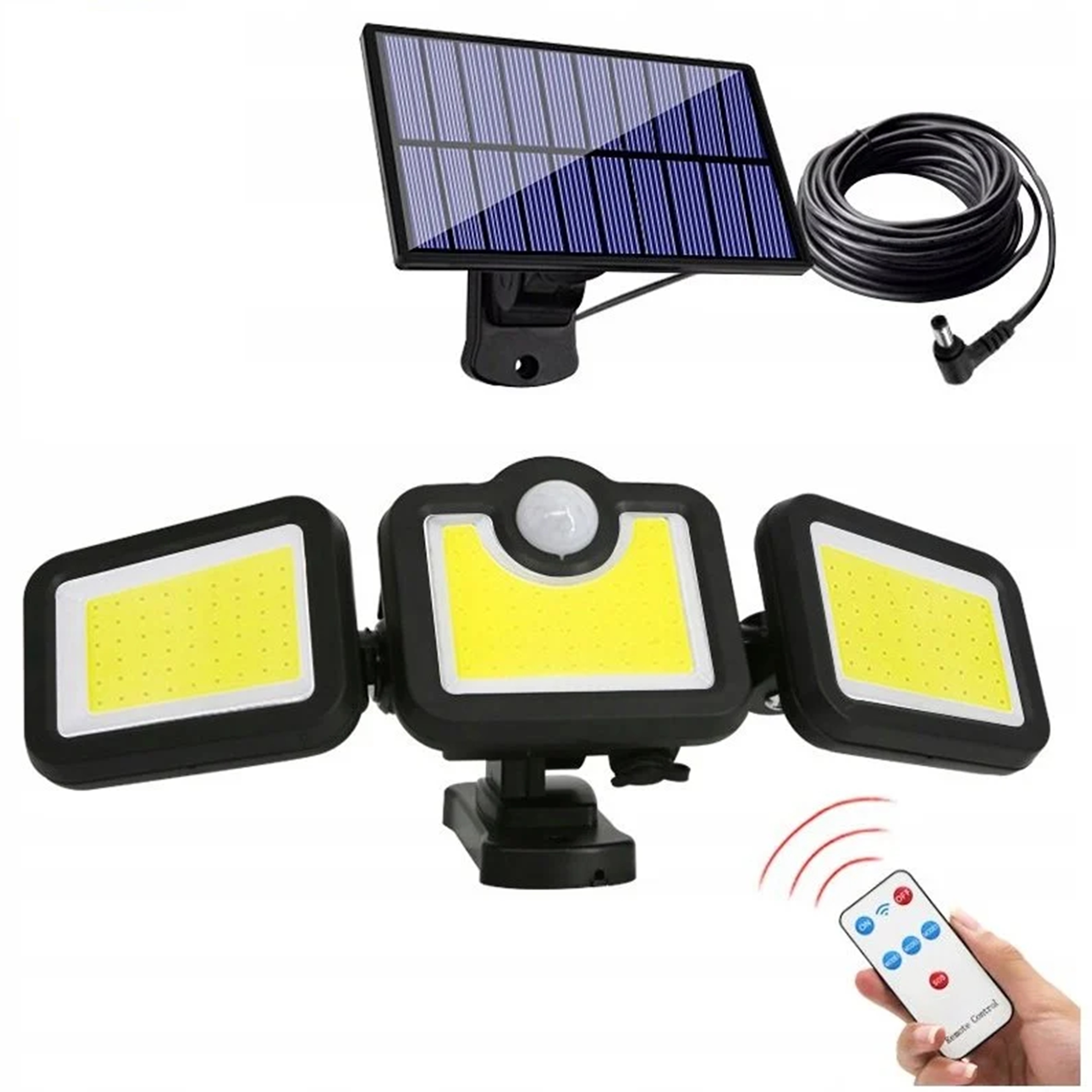 LAMPA SOLARNA HALOGEN SOLARNY PANEL CZUJNIK RUCHU ZMIERZCHU +PILOT LED Rodzaj gwintu zintegrowane źródło LED