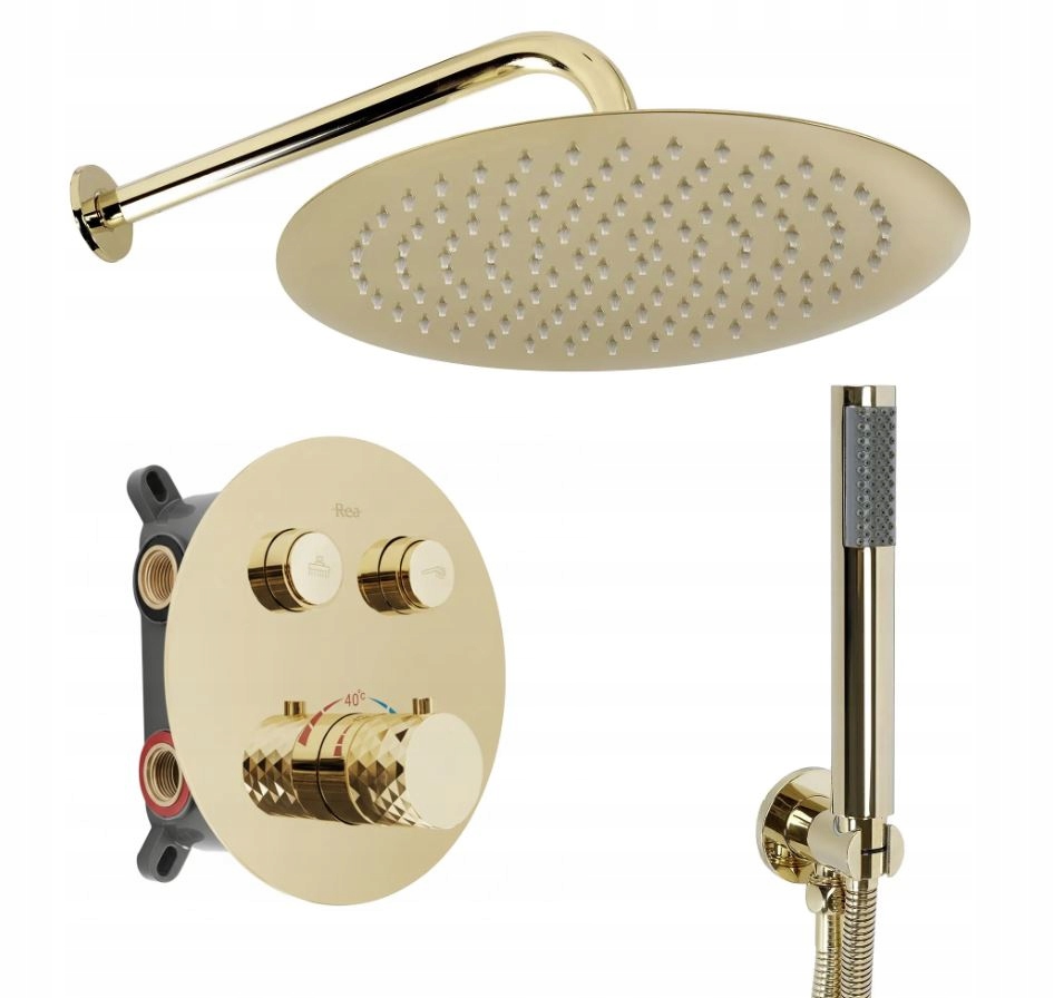 Rozprašovacia Sada Pod Lungo Diamond Zlatá Termoska Rea