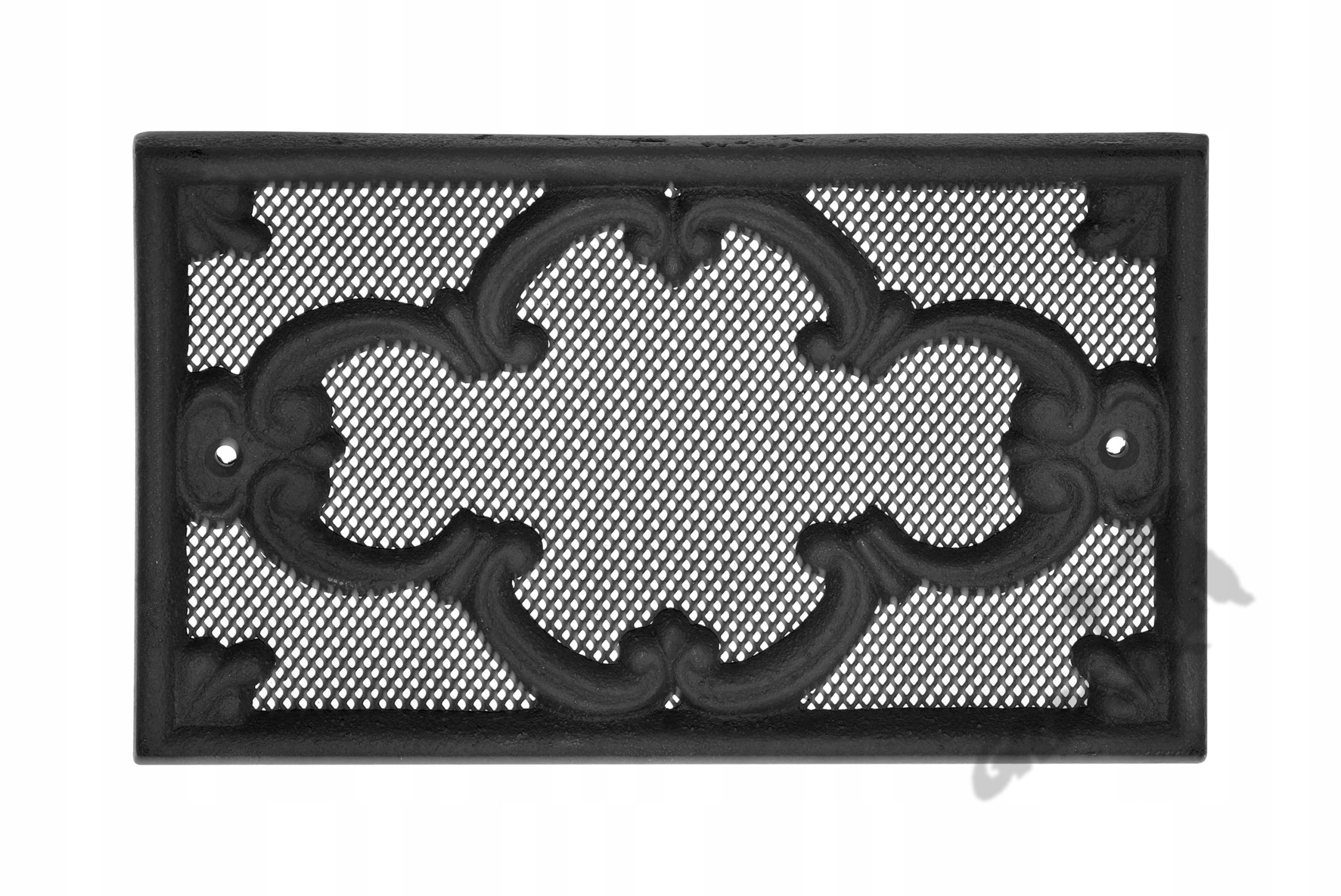 Kratka Wentylacyjna Nr 03 Prostokąt Duża Żeliwna Retro