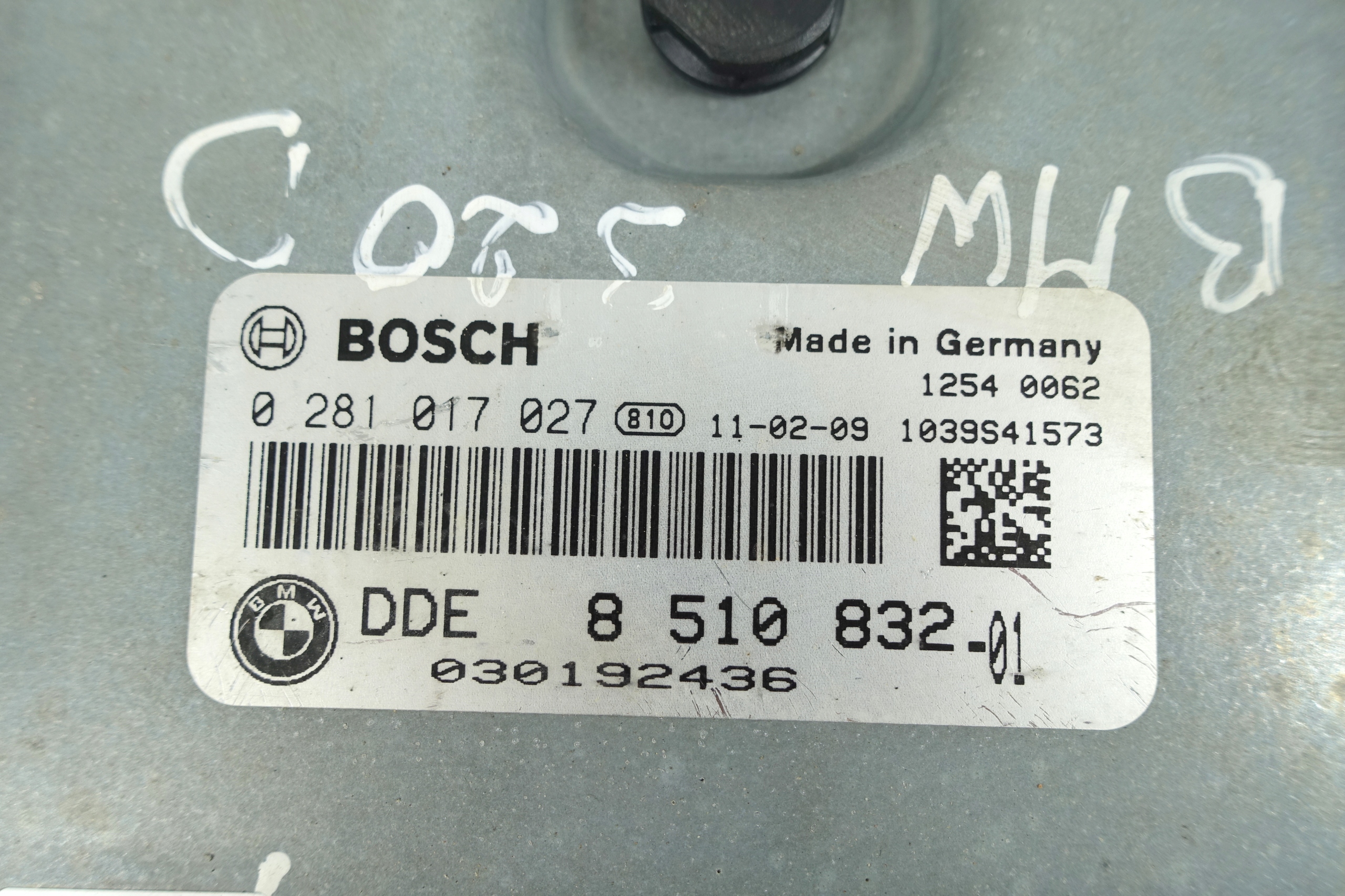 computer Centralina Motore BMW 3 E90 E91 2.0 D 2.0D 0281017027 DDE 8510832