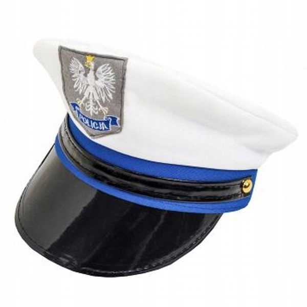 

Czapka Strój Policjant Policjantka 55-59CM